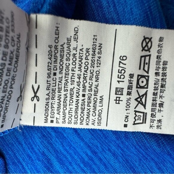 Old Navy Performance Short Sleeve Shirt Blue Size XL - Picture 6 of 7